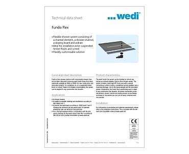 Technisch informatieblad Fundo Flex