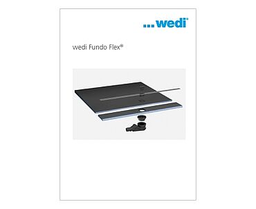 Istruzioni per l'installazione wedi Fundo Flex