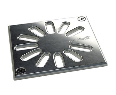 Fundo grille d’écoulement carrée
