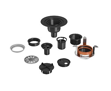 Lodret afløb for Fundo Solido (standardafløb)