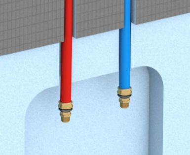 Sanwell XS brusevægsmodul