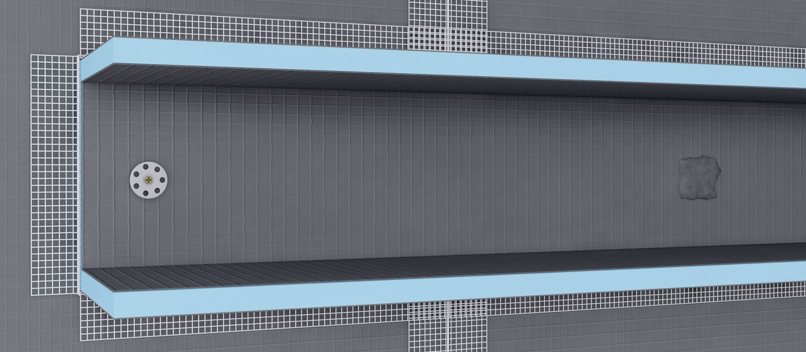 wedi Rondelles pour fixation de panneau